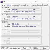 Dell Latitude 15 5510 - CPUz