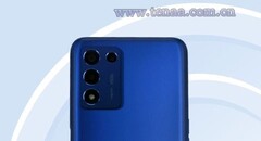 Il &quot;Realme Q3s&quot; su TENAA. (Fonte: TENAA)