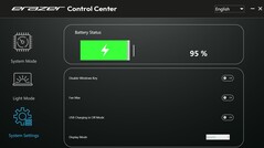 Centro di controllo Erazer