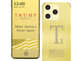 Lo smartphone Trump Mobile T1 (nella foto) non è stato lanciato nelle finestre di rilascio promesse a settembre. (Fonte: Trump Mobile)