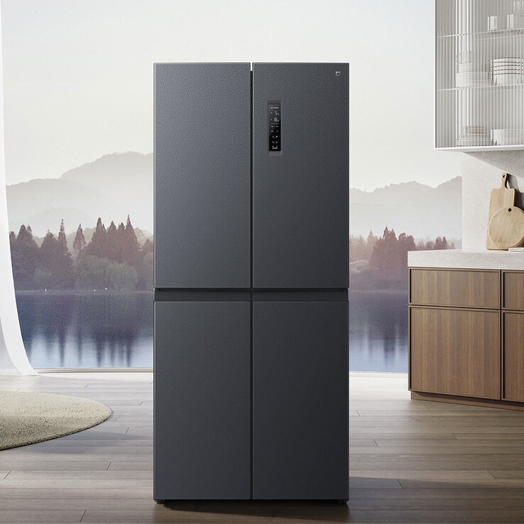 Il frigorifero Xiaomi Mijia Cross Door 430L. (Fonte: Xiaomi)