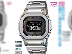 Il nuovo rendering della scheda tecnica postato da @morgan_gshock su Instagram, che mostra un'immagine completa di Casio G-Shock GMW-BZ5000RC-1DR (modificato)