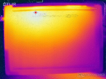 Sollecitazione massima della CPU (in basso)