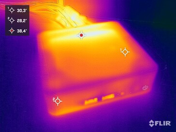 Intel NUC 12 Pro Kit vs. stress test