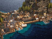 Un'immagine che mostra un'isola in Whiskerwood, ora scontato del 50% su Steam.