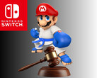 Un Mario combattente si è mostrato sopra il martelletto del giudice (Fonte: Nintendo of America con modifiche)