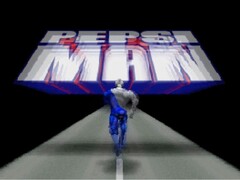 Uno screenshot dell’introduzione di Pepsiman