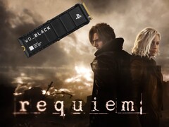 Il banner di Resident Evil Requiem viene mostrato con l'SSD PS5