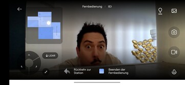 Vista dell'app: Controllo remoto
