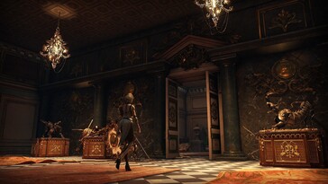 Un'immagine che mostra un'ambientazione in Steelrising.