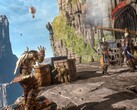 Un'immagine che mostra Styx e i nemici in Styx: Shards of Darkness, ora scontato del 93% su Steam.