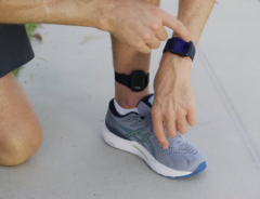 Il modello Evolve MVMT (nella foto) è progettato per essere indossato alla caviglia. (Fonte: Evolve)