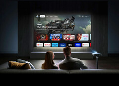 Il Dangbei Atom funziona con Google TV e supporta Hey Google e Chromecast. (Fonte: Dangbei)