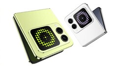 L&#039;ultimo smartphone a conchiglia di Huawei. (Fonte: Huawei)