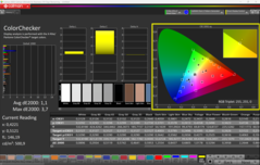 Calibrato con CalMAN ColorChecker
