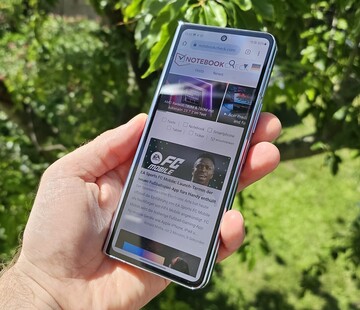 Il display esterno di Galaxy Z Fold5