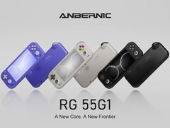 Al momento del lancio, l’Anbernic RG 55G1 sarà disponibile in tre colori.
