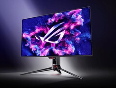 ROG Swift OLED PG32UCDM è il primo monitor da gioco 4K e 32 pollici di ASUS. (Fonte: ASUS)