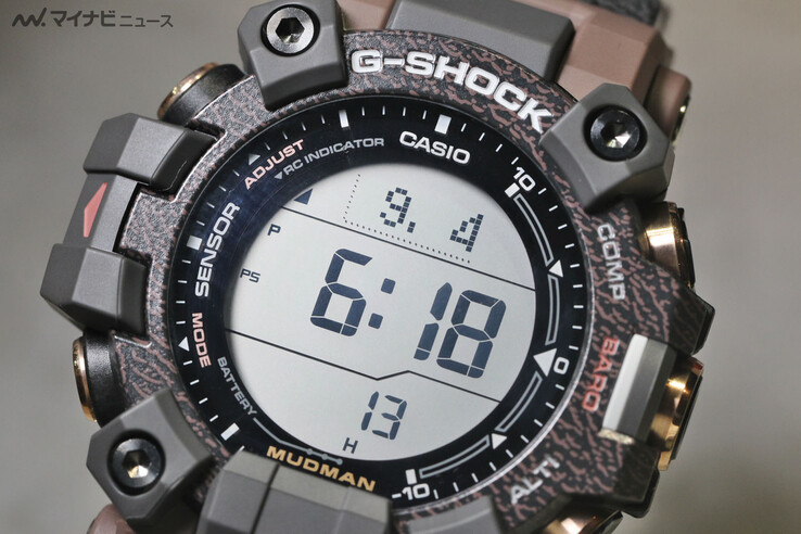 L'orologio Casio G-Shock Mudman GW-9502KJ-8. (Fonte: MyNavi News)