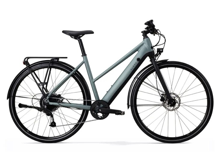 La bicicletta elettrica a telaio basso Decathlon Elops LD500E. (Fonte: Decathlon)