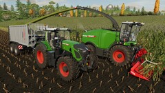 Vengono mostrati i trattori in Farming Simulator 22 (Fonte: Microsoft Xbox Gaming)