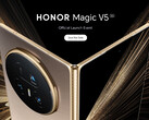 Il Magic V5 sarà lanciato in Malesia il 15 luglio. Nella foto: un'immagine promozionale del telefono pieghevole. (Fonte immagine: Honor)