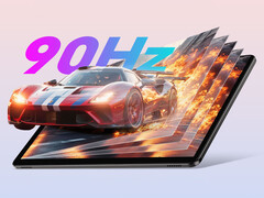 Il tablet P50T 2026 costa poco più di 100 $. Nella foto: un'immagine promozionale che mette in risalto il display a 90Hz.