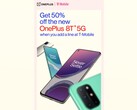 The OnePlus 8T is now on T-Mobile. (Source: OnePlus)