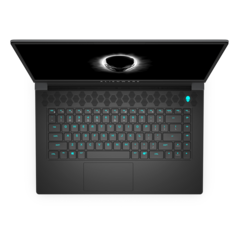 Alienware m15 R6 - Vista dall'alto. (Fonte immagine: Dell)