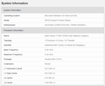 (Fonte immagine: Geekbench)