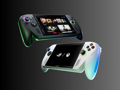 Asus ROG Xbox Ally e Xbox Ally X (Fonte: Asustek Computer con modifiche)