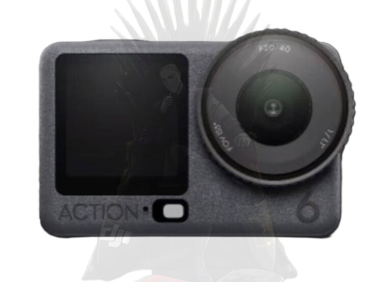 L'apparente design finale del DJI Osmo Action 6. (Fonte immagine: via Igor Bogdanov)