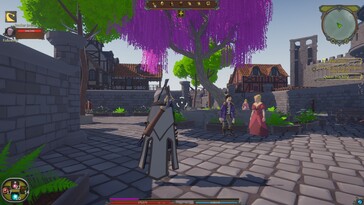 Nella foto: uno screenshot di gioco tratto da Gedonia.