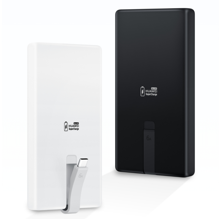 Il Power Bank All-in-One di Huawei con cavo incorporato (66W 12000 mAh). (Fonte immagine: Huawei)