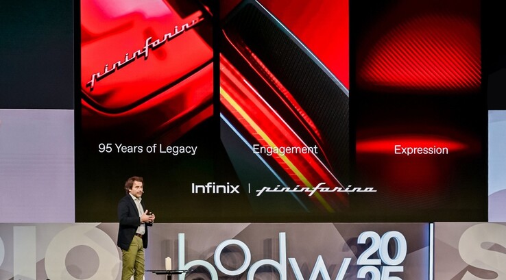 Infinix Note 60 Ultra Design di Pininfarina (Fonte: Infinix)