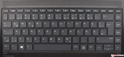 La tastiera dell'HP ProBook x360 440 G1