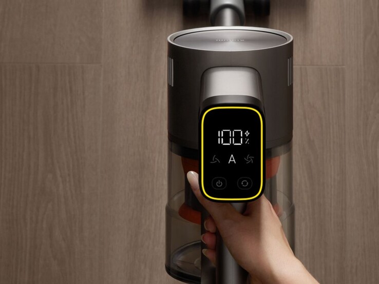 L'aspirapolvere Xiaomi G30 Max ha un display digitale. (Fonte immagine: Xiaomi)