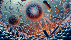 I ricercatori della Monash University in Australia hanno raggiunto una svolta nella lotta contro i germi multi-resistenti - con l'aiuto dell'intelligenza artificiale. (Fonte: DallE3)