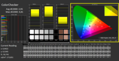 CalMAN - ColorChecker (calibrato)