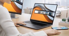 Il Huawei MateBook 16 ha un display 3:2 e APU Ryzen 5000. (Fonte immagine: Huawei)