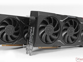 Le schede RDNA 3 di riferimento di AMD presentano un elegante design completamente nero.