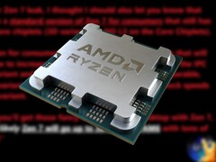 Le CPU Zen 7 consumer si baseranno su un nuovo socket AM6 per desktop. (Fonte: AMD, La legge di Moore è morta, a cura di)