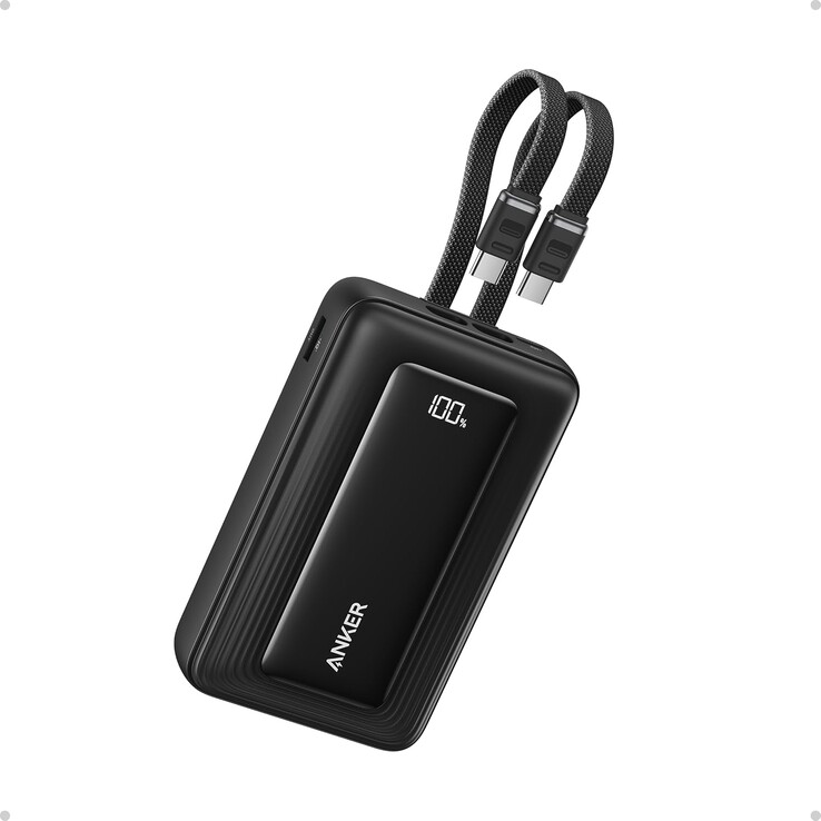 Anker Zolo Power Bank (20K, 45W, doppio cavo USB-C integrato). (Fonte: Casio)