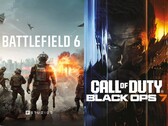 La box art di Battlefield 6 e Call of Duty affiancate (Fonte: EA, Activision con modifiche)