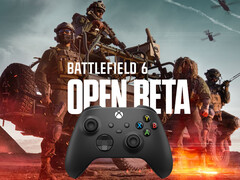 Il banner del playtest di Battlefield 6 è mostrato con il controller (Fonte: Electronic Arts, Microsoft Xbox Gaming con modifiche)