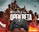 Il banner del playtest di Battlefield 6 è mostrato con il controller (Fonte: Electronic Arts, Microsoft Xbox Gaming con modifiche)