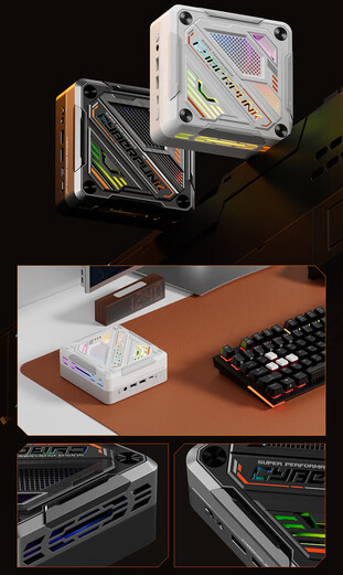 Design del mini PC (fonte: AOOSTAR)