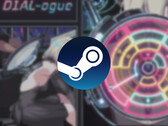 D1AL-ogue è stato sviluppato da un piccolo team di studenti. Nella foto: immagine di copertina modificata del gioco con il logo di Steam in alto.