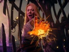 Banner di God of War con Laufey mostrato