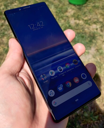 Utilizzo del Sony Xperia 1 all'aperto